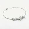 Butterfly Trio Bracelet with Mother-of-Pearl & Zirconia