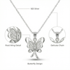 Wings of Grace Butterfly Necklace – 925 Sterling Silver