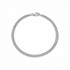 Multi-Layer Oxidise Silver Anklet in 925 Sterling Silver