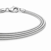 Multi-Layer Oxidise Silver Anklet in 925 Sterling Silver